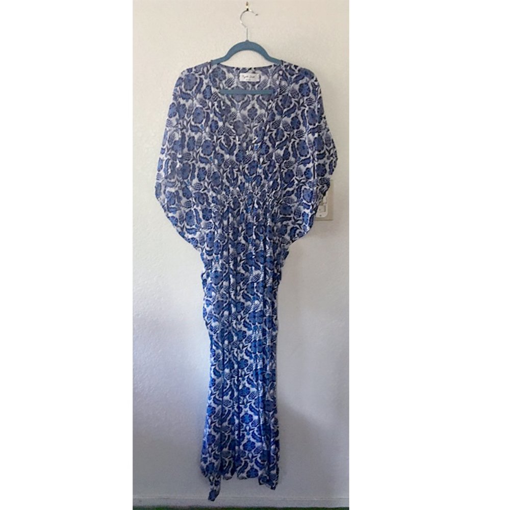 Anthropologie Rujuta Sheth Floral Duster Caftan